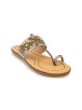 Metro Women Embellished Ethnic One Toe Flats