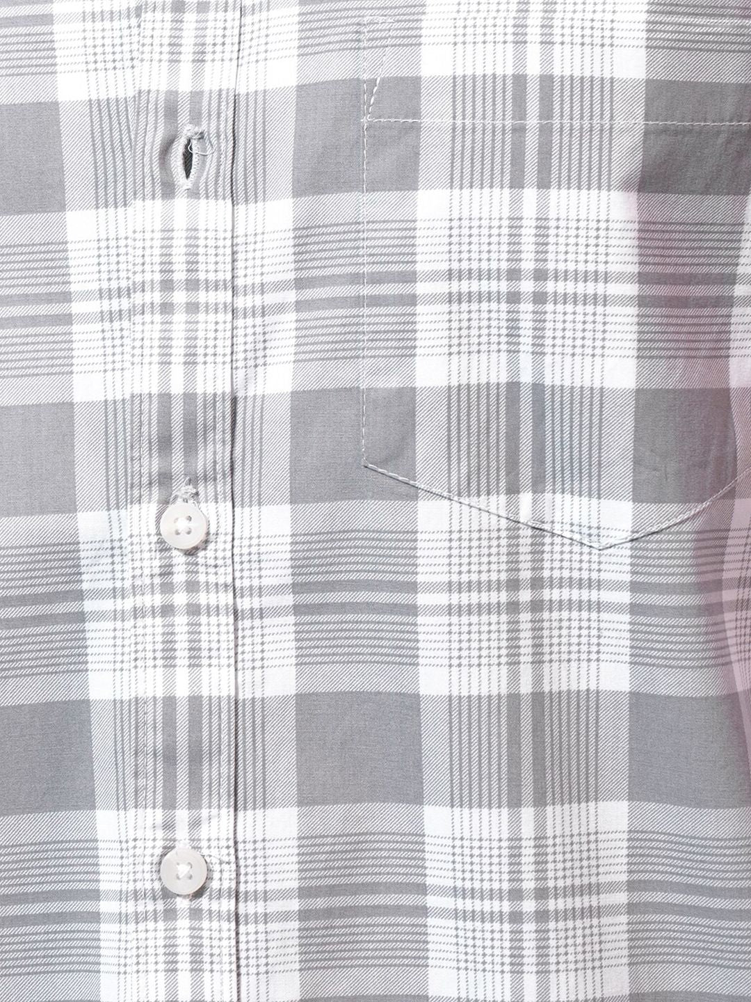 HIGHLANDER Checked Slim Fit Shirt