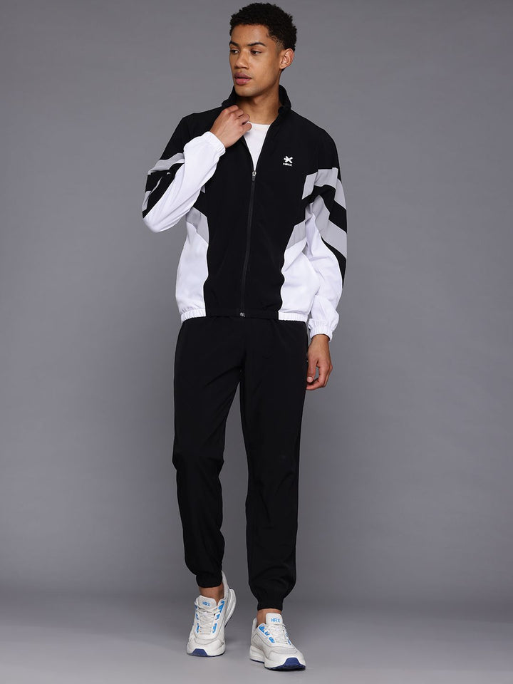 HRX by Hrithik Roshan Colourblocked Rapid-Dry Lifestyle Tracksuit