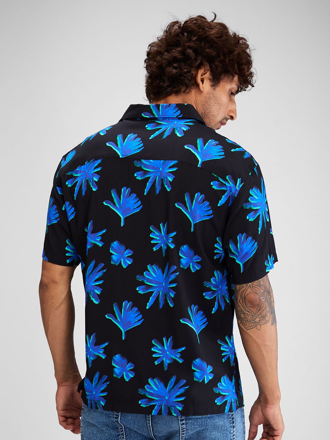 SPYKAR Men Floral Opaque Printed Casual Shirt