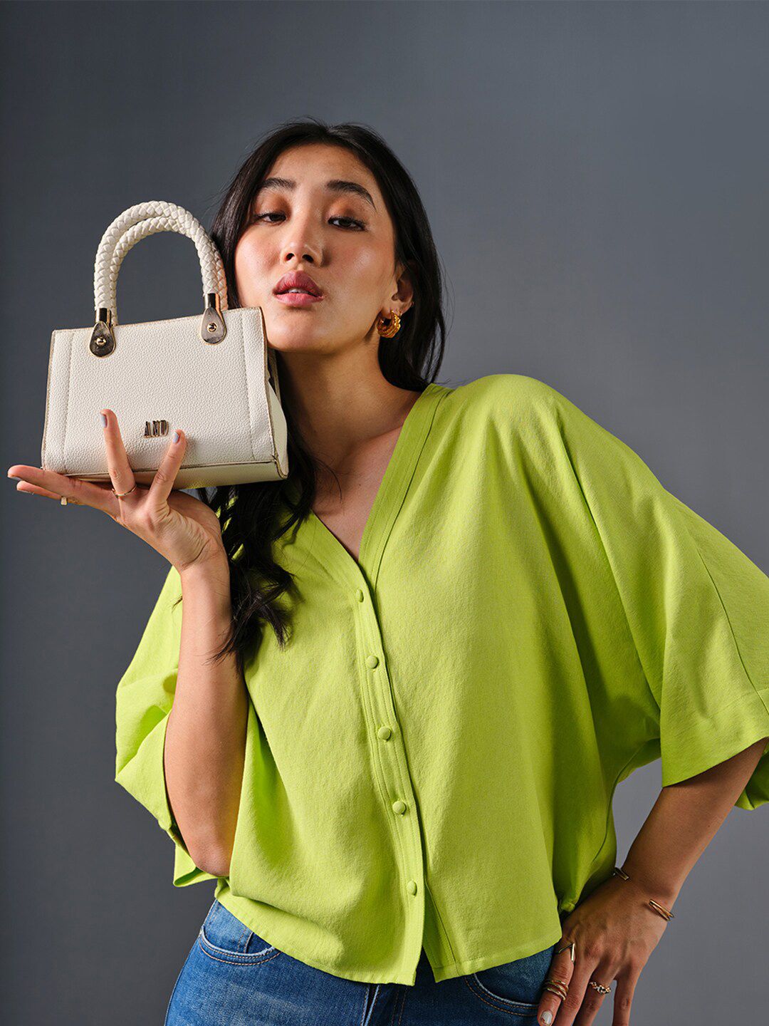 AND Flared Sleeve Top