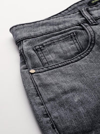 DressBerry Women Boyfriend Fit Mildly Distressed Light Fade Stretchable Jeans