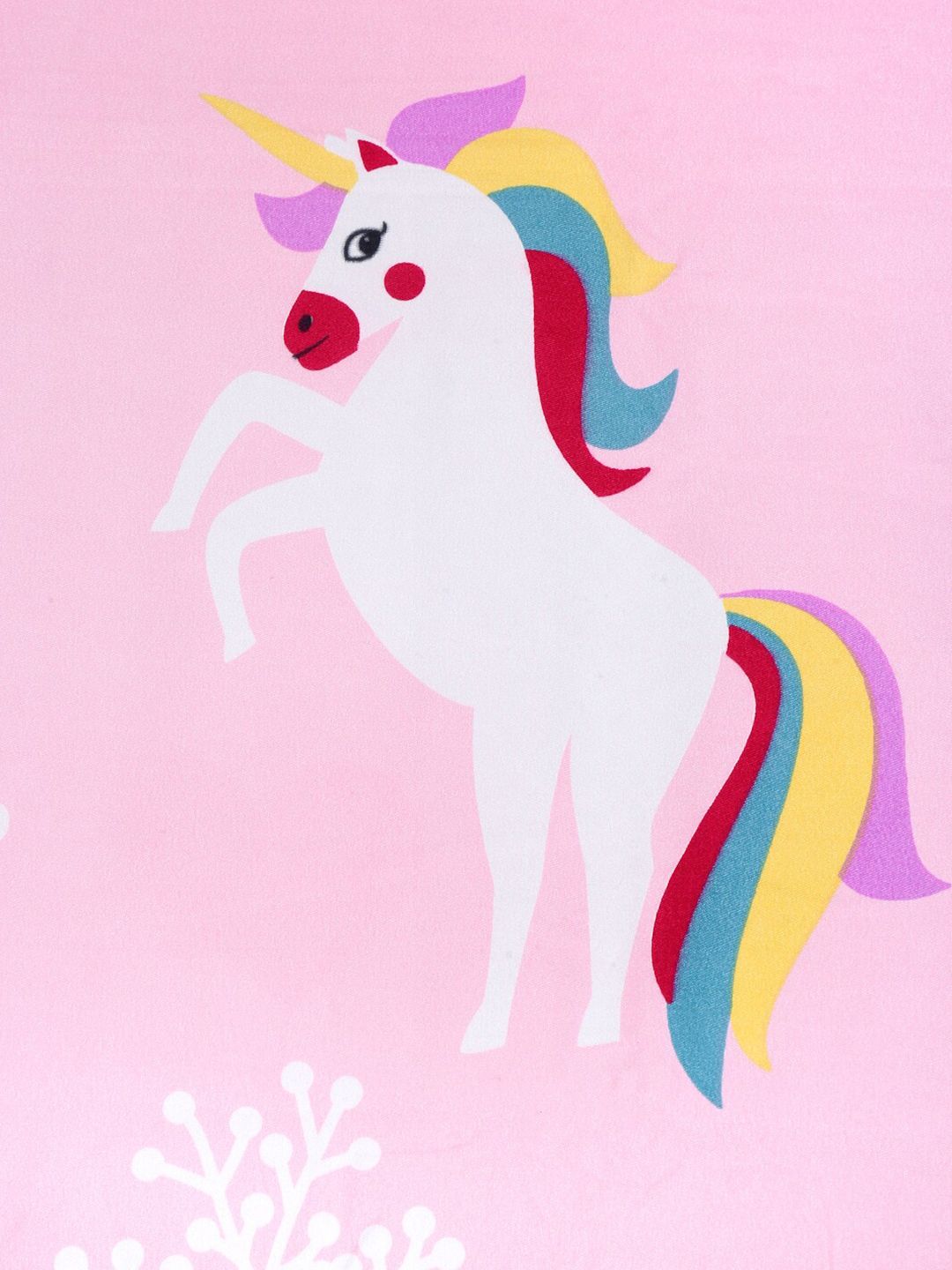 HOSTA HOMES Cartoon Characters 210 TC Queen Bedsheet with 2 Pillow Covers