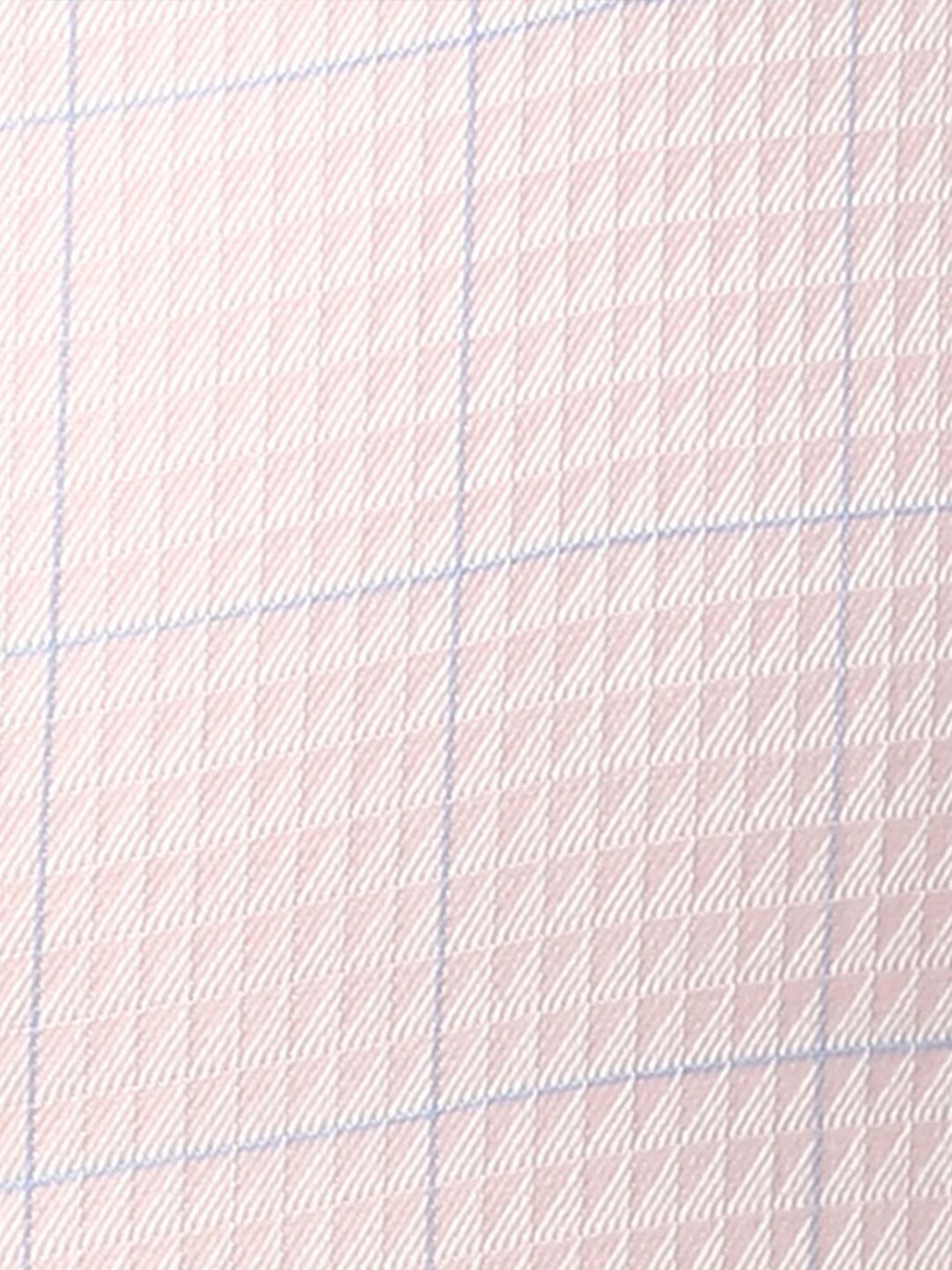 Park Avenue Slim Fit Grid Tattersall Checks Cotton Formal Shirt