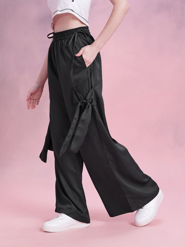 DressBerry Women Baggy Fit Cargo-Style Trousers