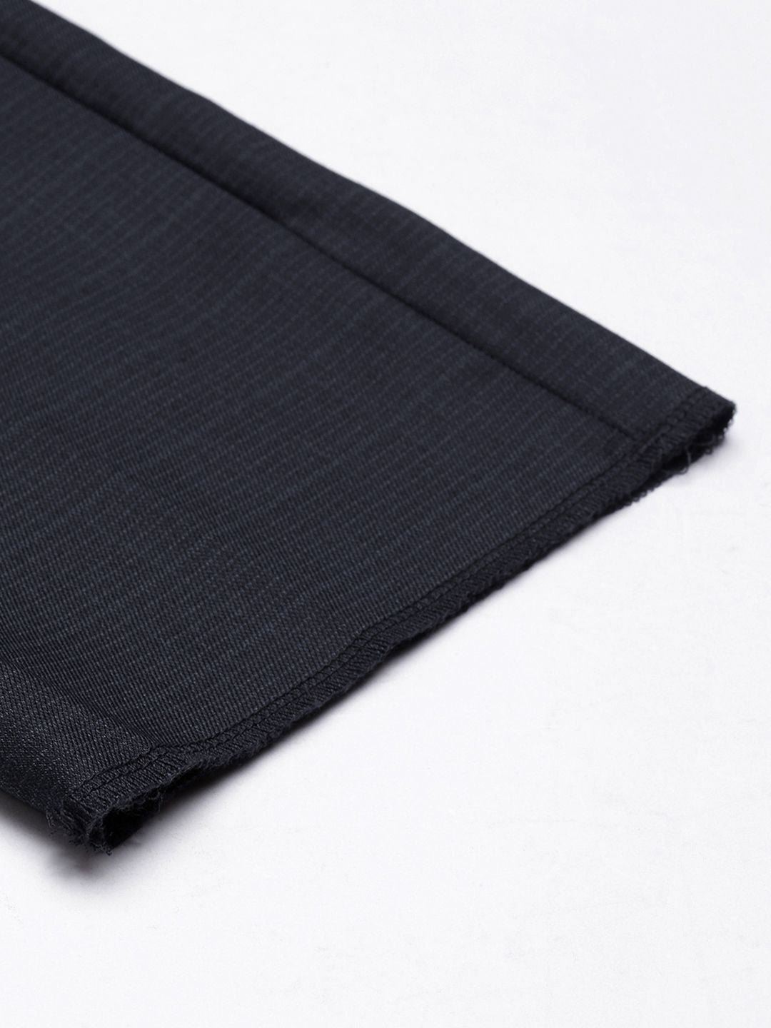 Raymond Men Checked Slim Fit Formal Trousers