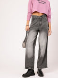 DressBerry Women Modern Classics Faded Baggy jeans