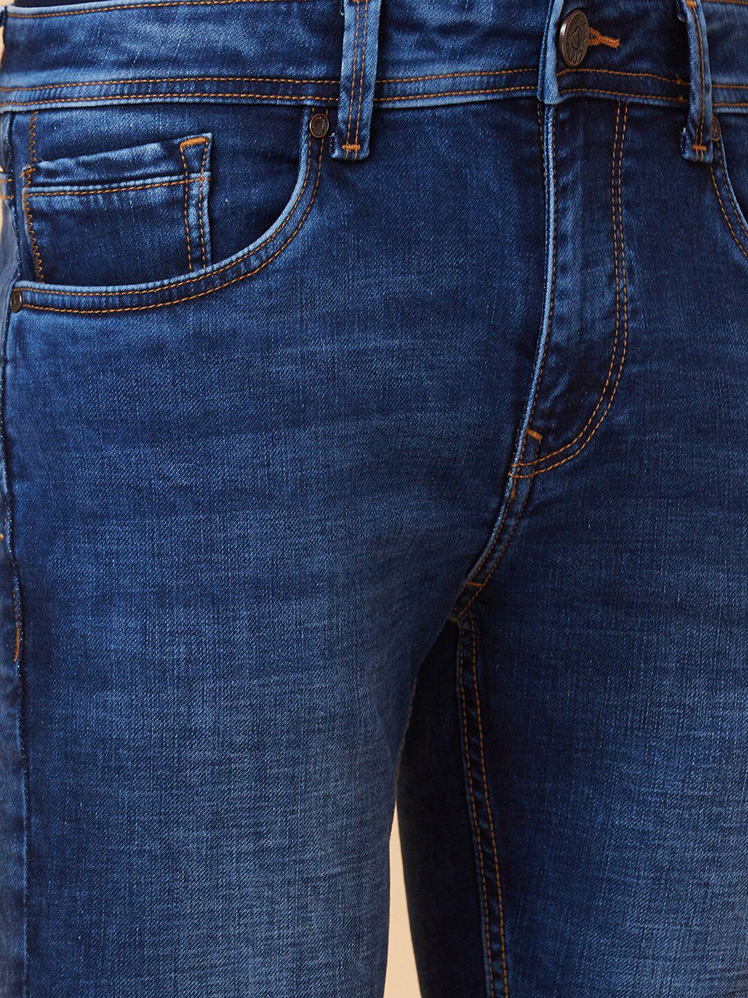 Being Human Men Slim Fit Light Fade Jeans