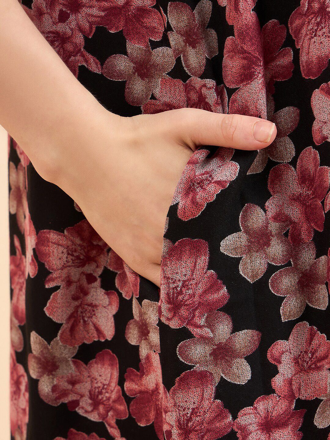 Sweet Dreams Printed Pure Cotton Maxi Nightdress