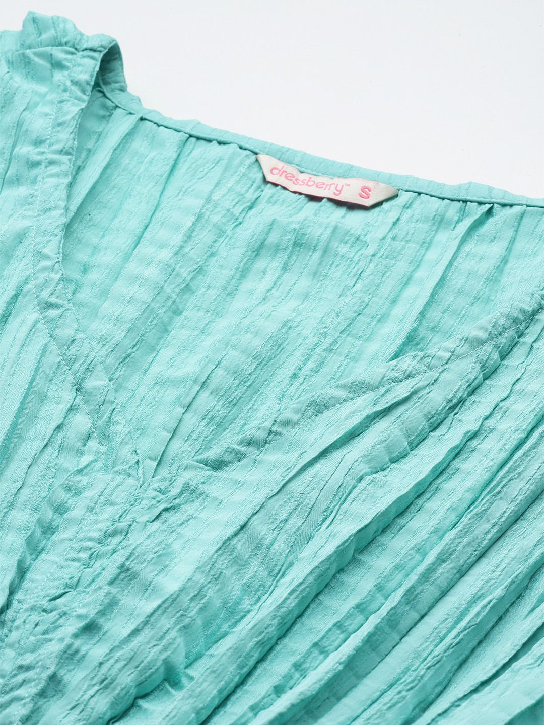 DressBerry Self Design A-Line Dress