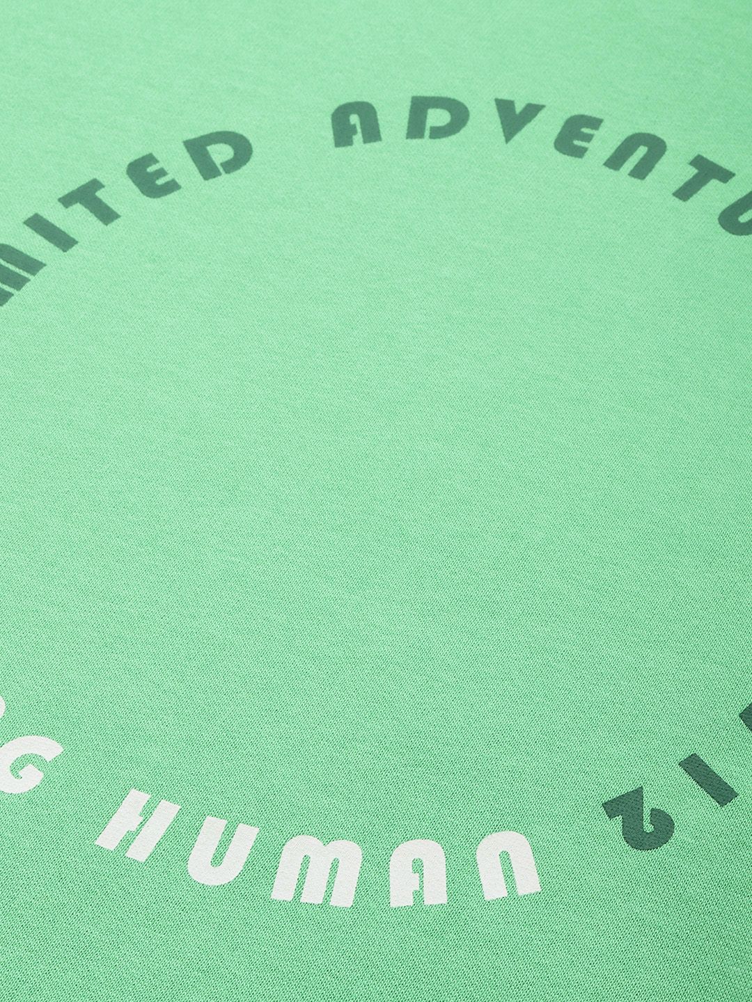 Being Human Printed Pure Cotton Sweatshirt