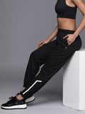 HRX by Hrithik Roshan Women Striped Detail Lifestyle Joggers