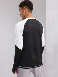 HRX by Hrithik Roshan Colourblocked Sleeves Rapid-Dry Running T-shirt