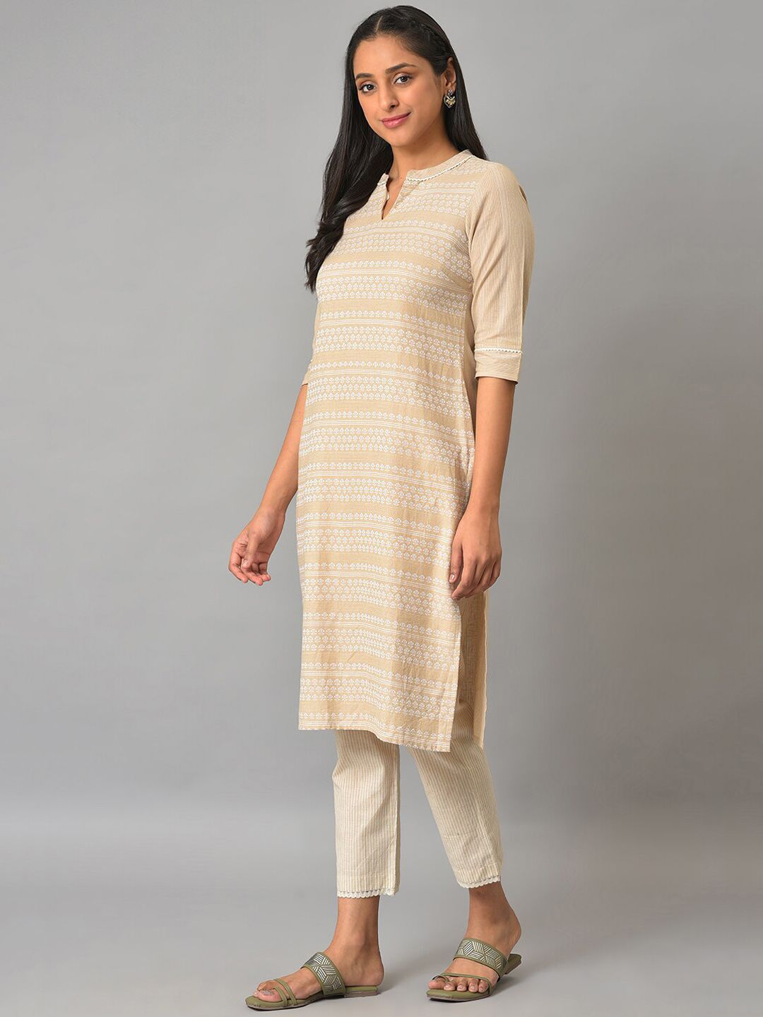 AURELIA Geometric Kurta