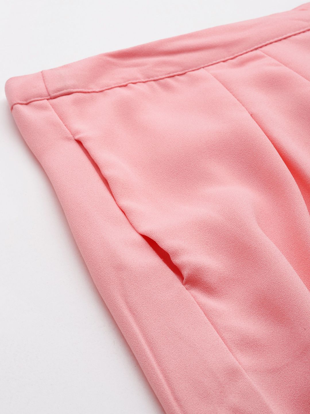 DressBerry Women Flared Pleated Trousers