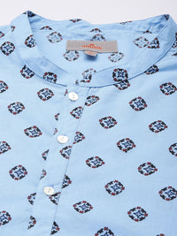 Anouk Ethnic Motifs Printed Pure Cotton Kurta