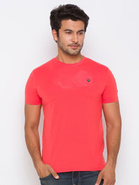 Being Human Men Peach-Coloured T-shirt