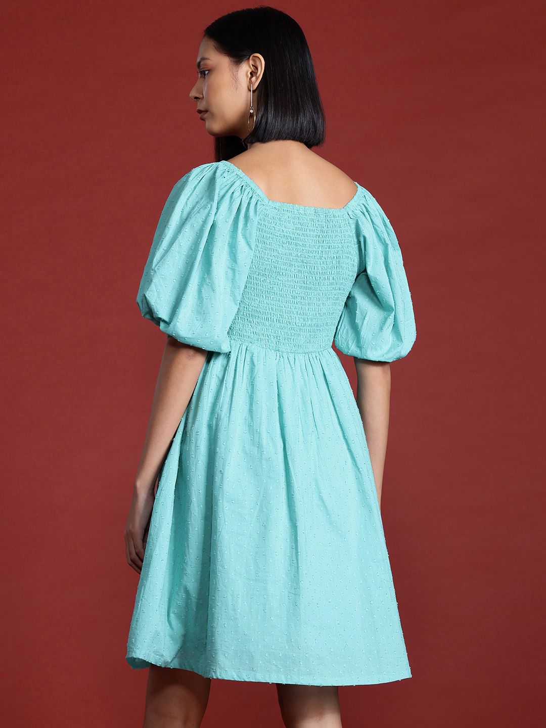 all about you Pure Cotton A-Line Dress