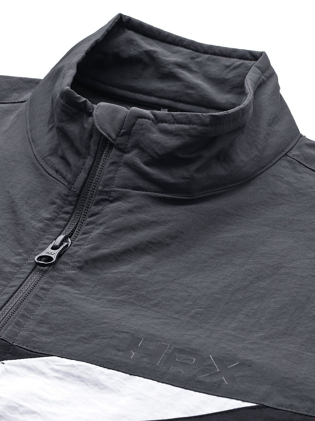 HRX by Hrithik Roshan Rapid Dry Mock Collar Running Tracksuit