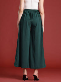 all about you Women Flared Pleated Trousers