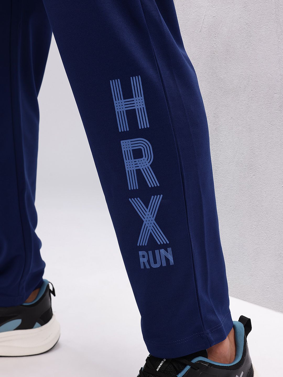 HRX by Hrithik Roshan Men Printed Rapid-Dry Running Track Pants