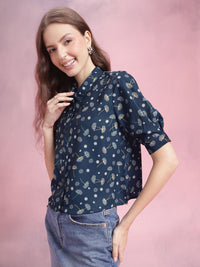 DressBerry Floral Printed Casual Shirt
