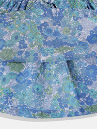 Moms Love Infant Girls Floral Print Fit & Flare Pure Cotton Dress