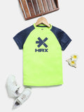 HRX by Hrithik Roshan Boys Brand Logo Printed T-shirt