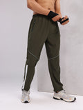 HRX by Hrithik Roshan Men Paneled Rapid-Dry Training Track Pants