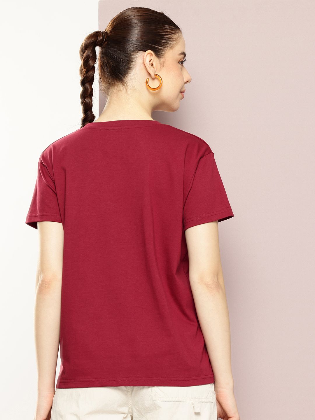 DILLINGER Printed Drop-Shoulder Sleeves Pure Cotton Boxy T-shirt