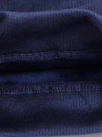 Moms Love Infant Boys Ribbed Velvet-Finish Pure Cotton Sweatshirt With Joggers