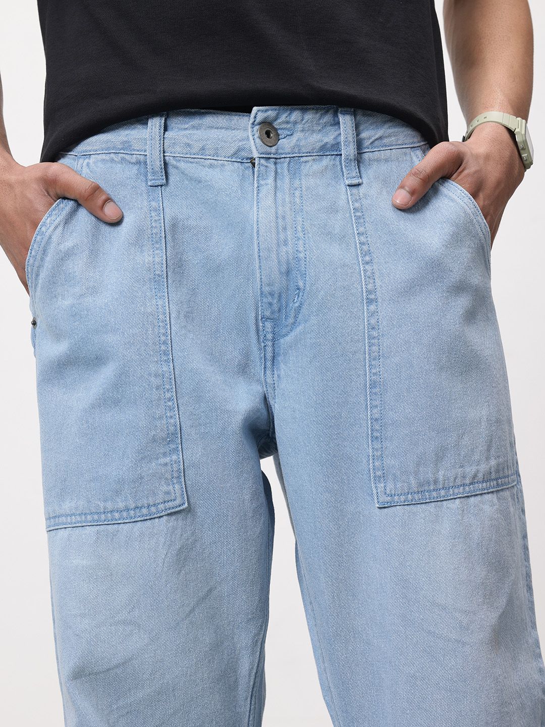 ether Men Straight Fit Jeans