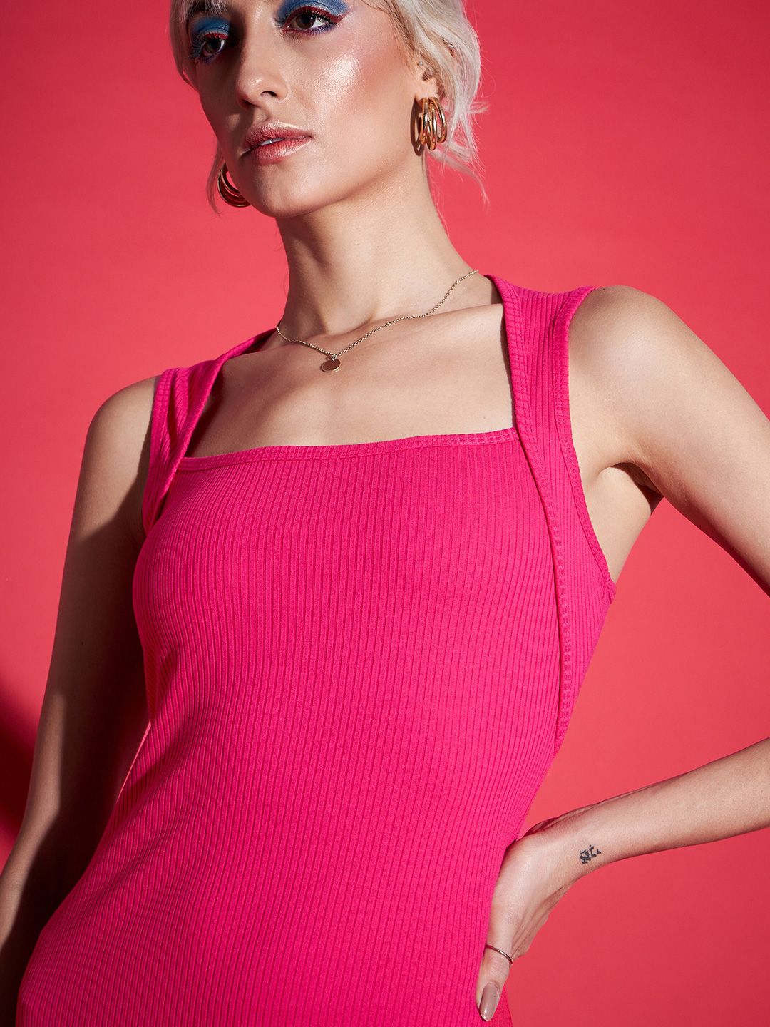 SASSAFRAS Bodycon Sheath Dress