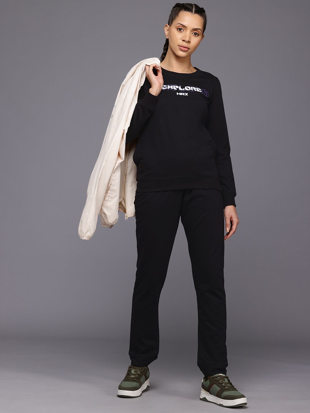 HRX by Hrithik Roshan Printed Lifestyle Tracksuits