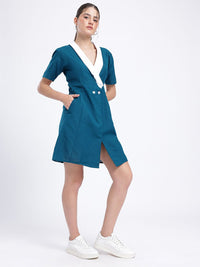 DressBerry Adorable Allure Wrap Style Mini Dress