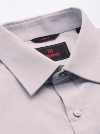 Raymond Self Design Slim Fit Pure Cotton Formal Shirt
