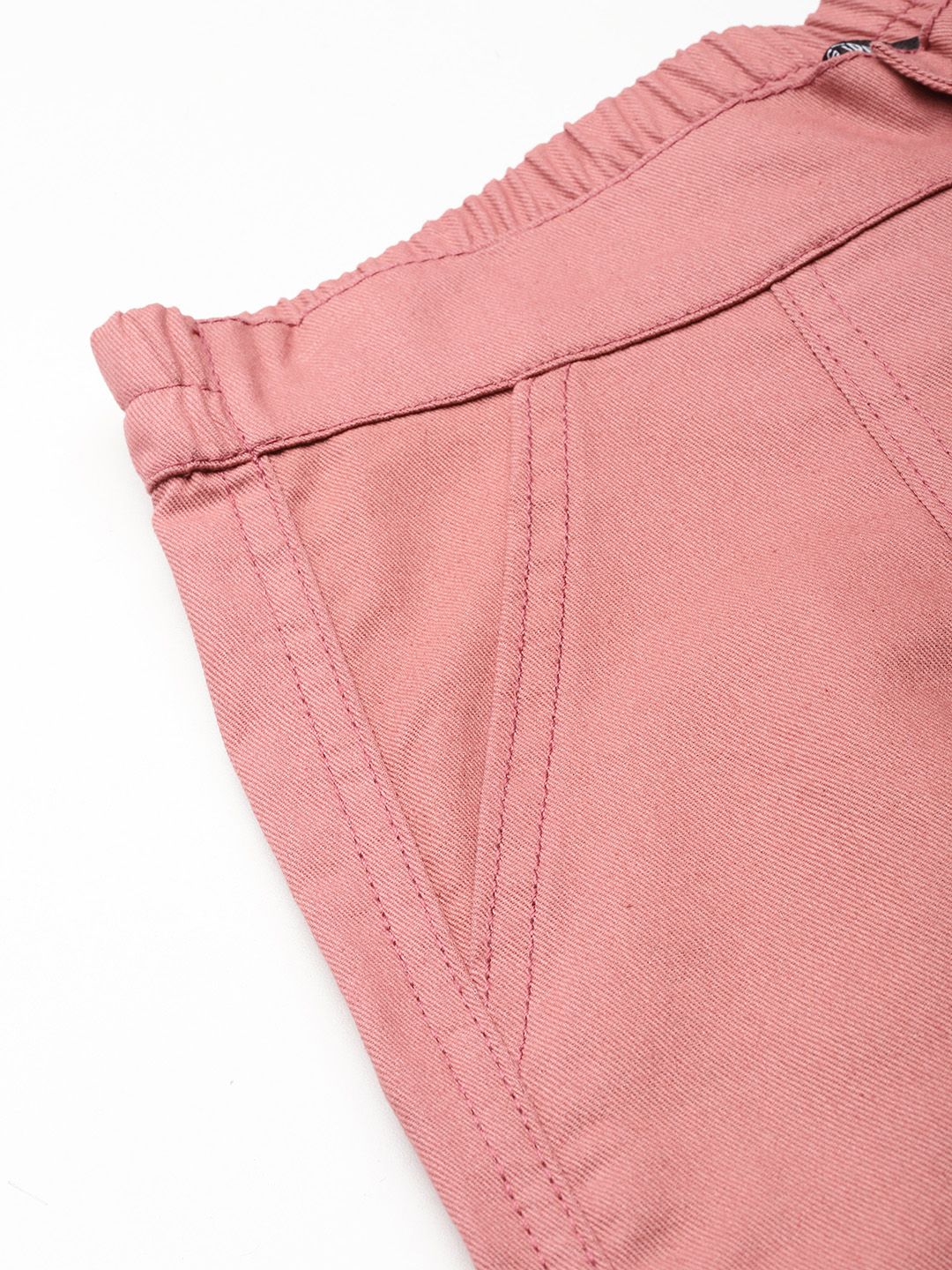 STREET 9 Women Pure Cotton Wide Leg Cargos Trouser