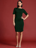 all about you Shimmery Sheath Dress