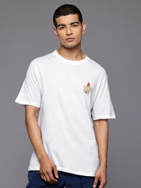 HRX by Hrithik Roshan Placement Print Regular Fit Lifestyle T-shirt