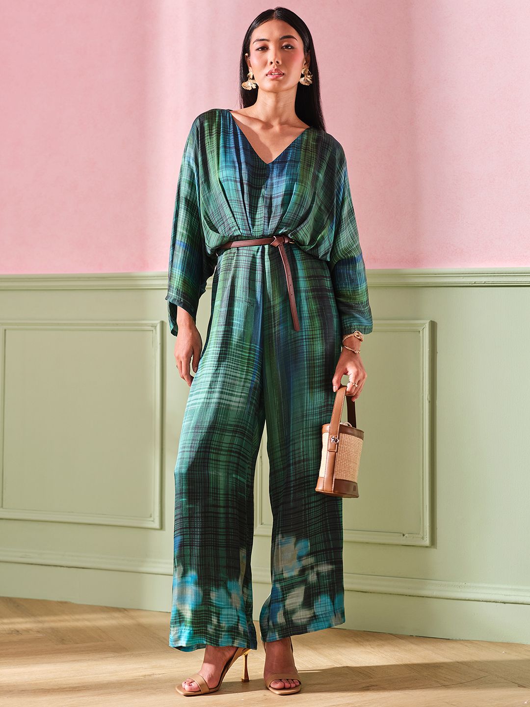 AND Printed Basic Jumpsuit