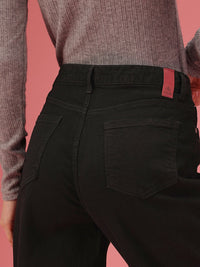 DressBerry Women Mom Fit High-Rise Stretchable Jeans