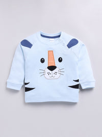 Moms Love Infant Boys Applique Detail T-Shirt With Trouser