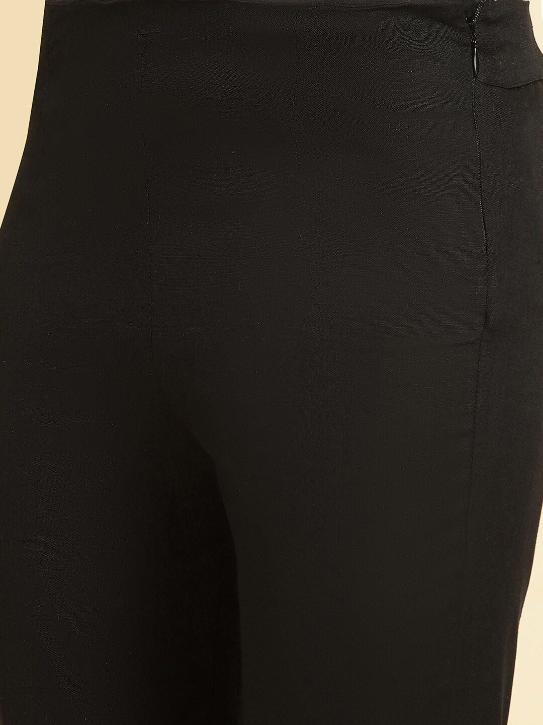 W Women Regular Fit Mid-Rise Cotton Regular Trousers