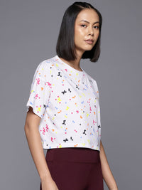 HRX by Hrithik Roshan Printed Pure Cotton T-shirt