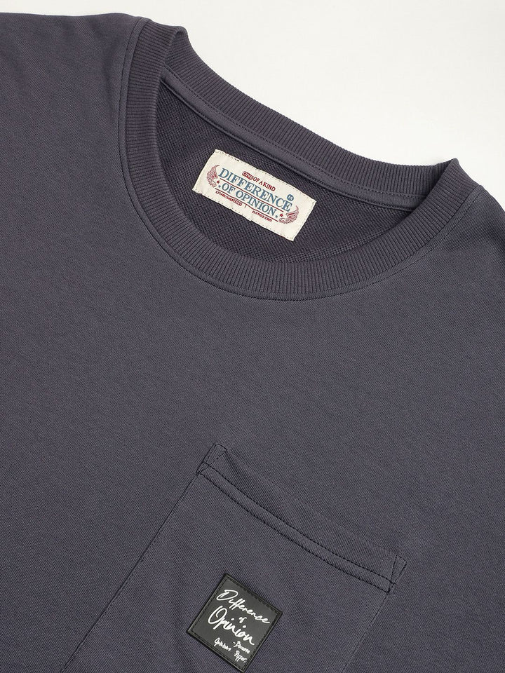 Difference of Opinion Men Oversized Drop Shoulder Ultra Soft Drapey Cotton T-Shirt