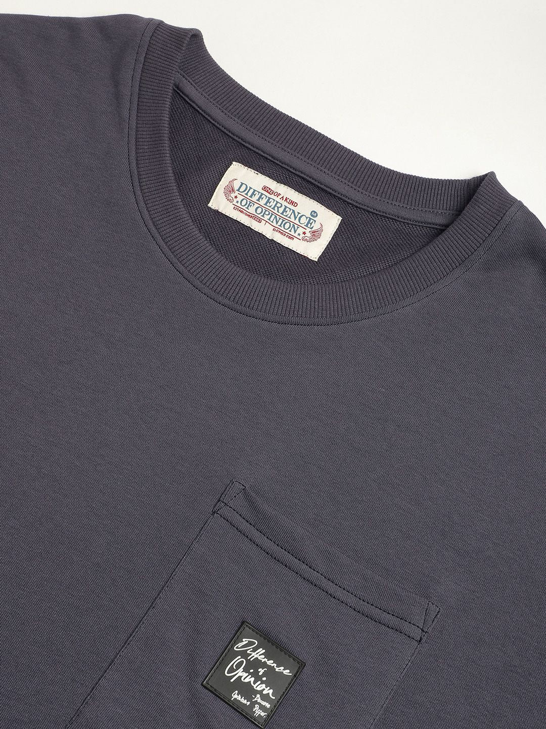 Difference of Opinion Men Oversized Drop Shoulder Ultra Soft Drapey Cotton T-Shirt