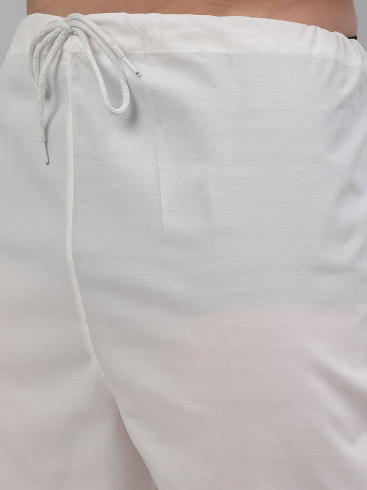 Jompers Ethnic Motif Embroidered Sequinned Kurta with Pyjamas