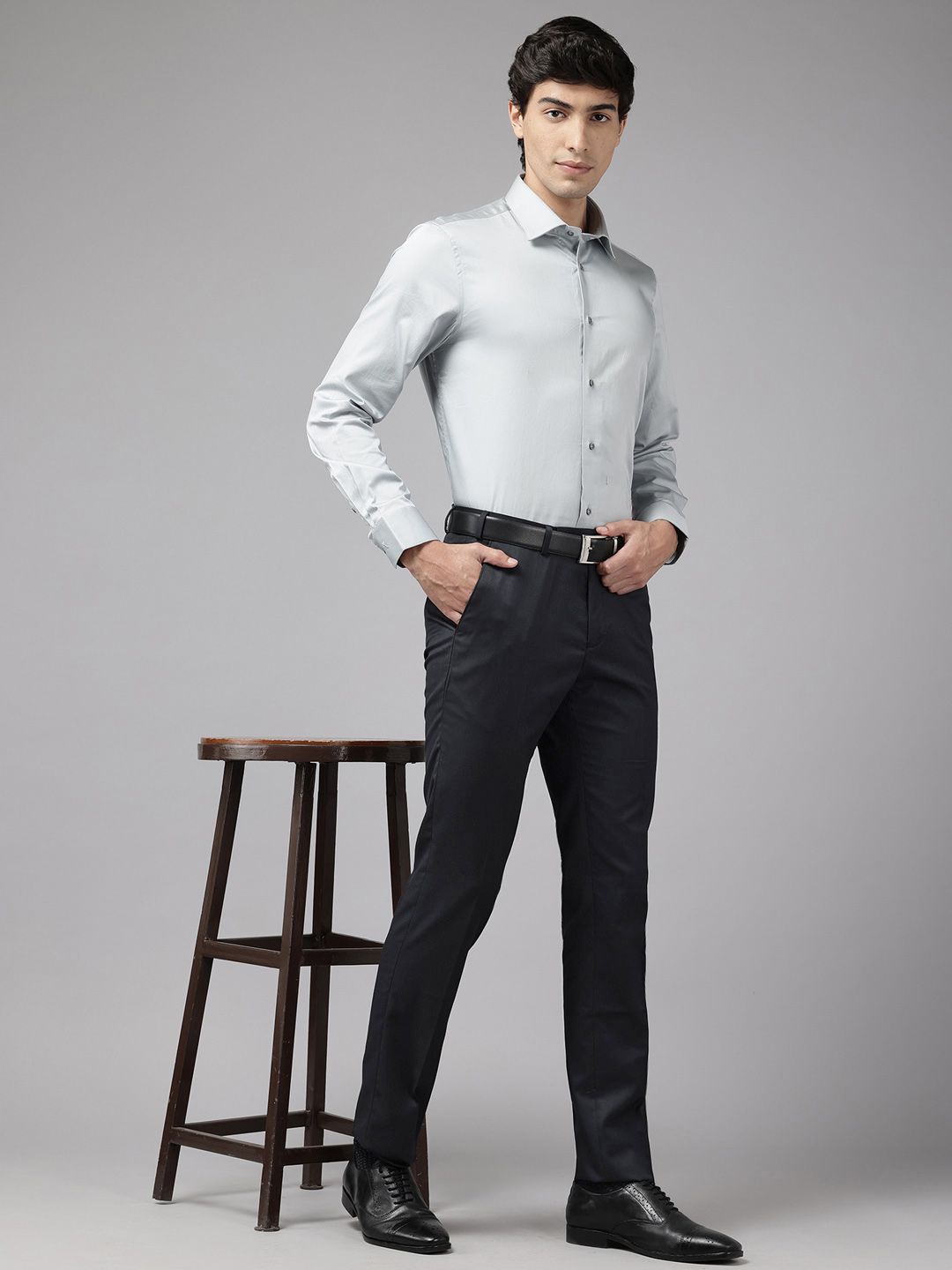 Park Avenue Men Slim Fit Formal Trousers