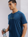 HRX by Hrithik Roshan Brand Logo Printed Rapid-Dry Training T-shirt