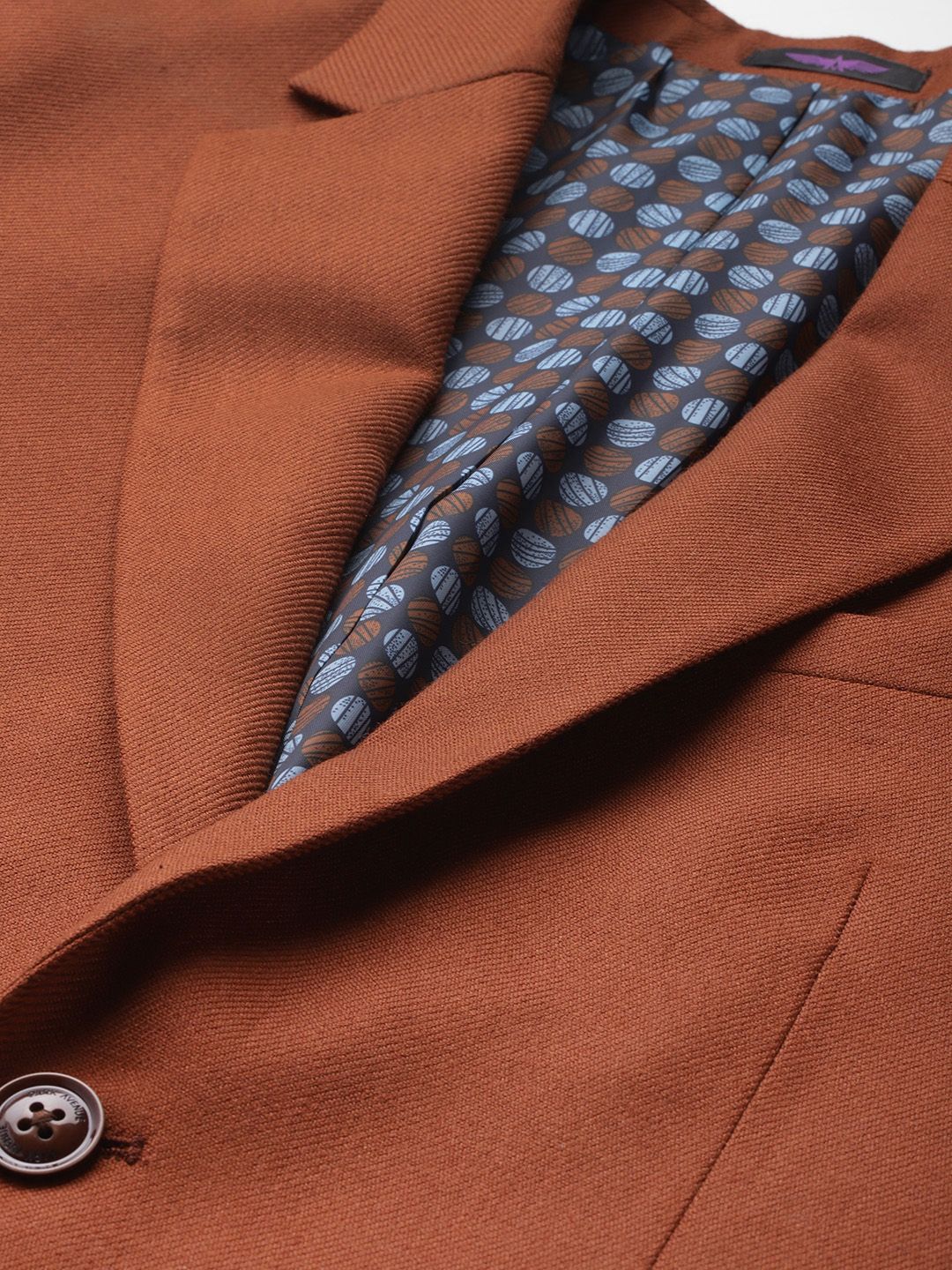 Park Avenue Single-Breasted Formal Blazer